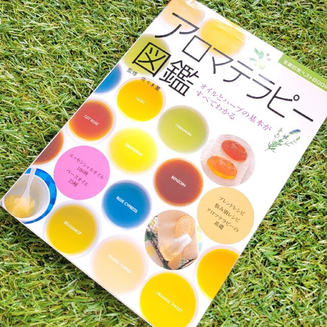 本【 アロマテラピー図鑑 】香り お家時間 リラックス お風呂 エンタメ/ホビーの本(ファッション/美容)の商品写真