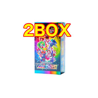 ポケモン(ポケモン)のポケモンカード Vmaxクライマックス　BOX ２箱　シュリンクつき(Box/デッキ/パック)