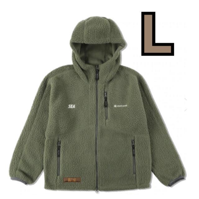 ブルゾンWIND AND SEA Snow Peak Fleece Jacket L