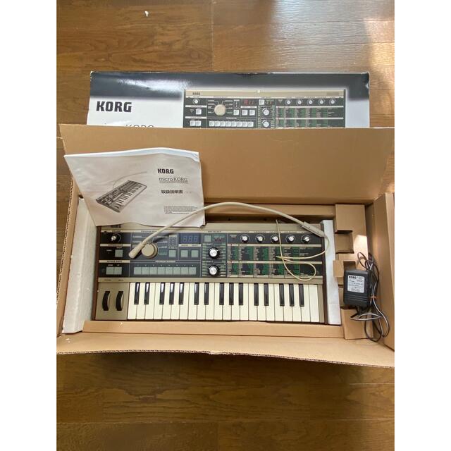 KORG(コルグ)のmicroKORG シンセ 楽器の鍵盤楽器(キーボード/シンセサイザー)の商品写真