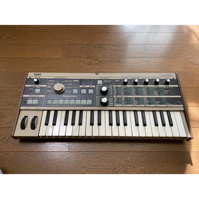 KORG(コルグ)のmicroKORG シンセ 楽器の鍵盤楽器(キーボード/シンセサイザー)の商品写真