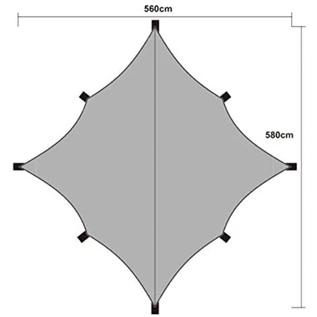 (廃盤)テンマクデザイン 焚火 タープ TC ウィング