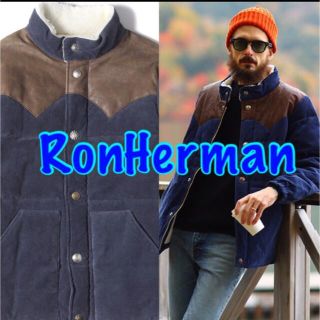 ロンハーマン(Ron Herman)の超特価目玉品 RonHerman ロンハーマン コーデュロイ ダウンジャケット(ダウンジャケット)