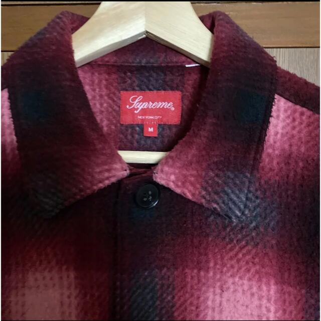 Supreme(シュプリーム)の20F/W Supreme Shadow Plaid Fleece Shirt メンズのジャケット/アウター(ブルゾン)の商品写真