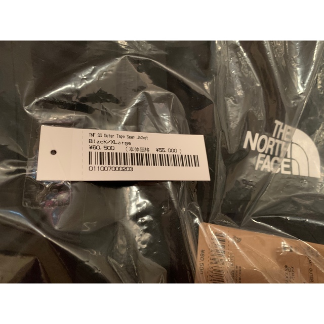 Supreme(シュプリーム)のSupreme North Face Tape Seam Jacket XL 黒 メンズのジャケット/アウター(マウンテンパーカー)の商品写真