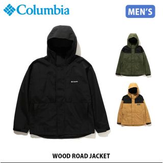 コロンビア(Columbia)のColumbia✩ウッドロード　ジャケット　ブラック　XL(マウンテンパーカー)