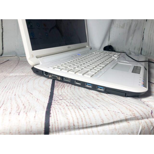 SSD240GB webカメラ Office2019 ホワイト ノートパソコン 5