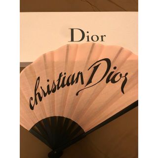 ディオール(Dior)のdior扇子(ノベルティグッズ)