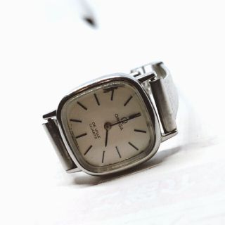 オメガ(OMEGA)の【正規品】 OMEGA オメガ デビル 腕時計 クォーツ シルバー レディース(腕時計)