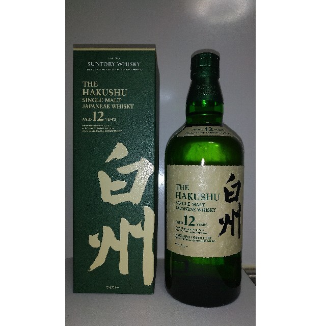 ウイスキーサントリー シングルモルト 白州 12年　700ml