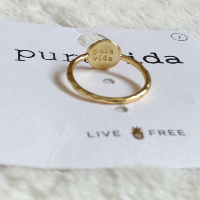Pura Vida - セール プラヴィダ リング 指輪 コンパス US 7 ゴールド ロンハーマン取扱の通販 by Pochi公's