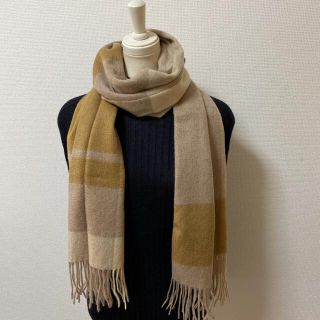 クロエ(Chloe)のクロエ 大判 ストール 洗えるカシミヤ 新品 タグ付き(ストール/パシュミナ)