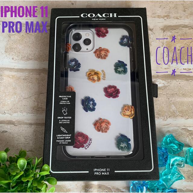 COACH(コーチ)の【海外限定】 コーチ Coach iPhone 11 PRO MAX ケース スマホ/家電/カメラのスマホアクセサリー(iPhoneケース)の商品写真