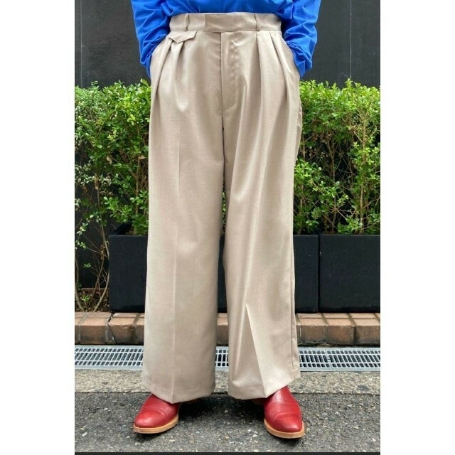 Toironier（トワロニエ）ワイドチノパンツ20ss