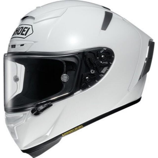 SHOEI X-14 X-FOURTEEN エックスフォーティーン S ホワイトヘルメット/シールド