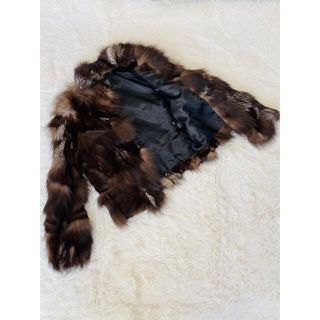 ブラックバイマウジー(BLACK by moussy)の超高級　ファーコート　BLACK by moussy 1 毛皮　FOX マウジー(毛皮/ファーコート)