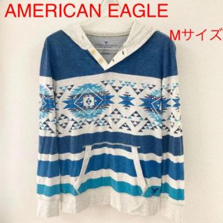 アメリカンイーグル(American Eagle)のAMERICAN EAGLE パーカー　薄手　古着(パーカー)