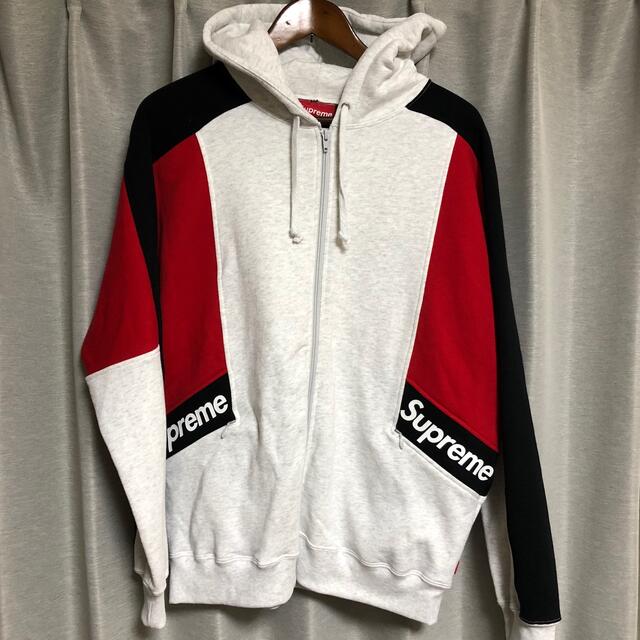 Supreme - Color Blocked Zip Up Hooded Sweatshirtの通販 by ...