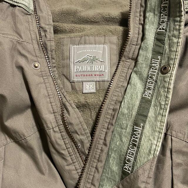 【ビックサイズ】パシフィックトレイル　3XL ボア付き　コート メンズのジャケット/アウター(モッズコート)の商品写真