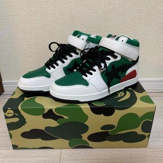 アベイシングエイプ(A BATHING APE)の【処分値下げ】BAPE BLOCK STA HI ♯2(スニーカー)