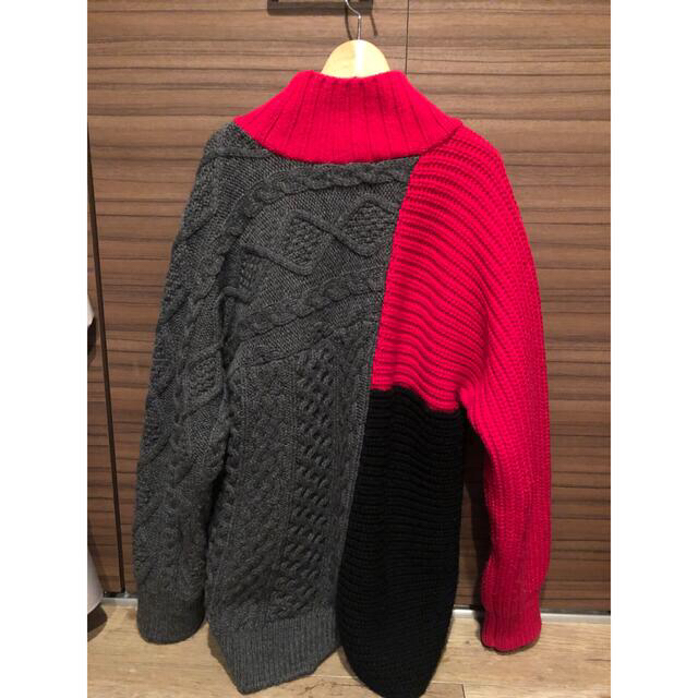 kolor 18aw ニット