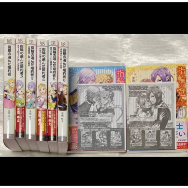 指輪の選んだ婚約者 1 8巻 アニメイト購入特典7巻8巻書き下ろしs S付き Hot 文学 小説 Firstclassaruba Com