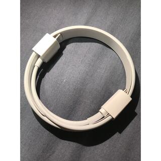アップル(Apple)のアップル純正品　USB C  Lightningケーブル(バッテリー/充電器)