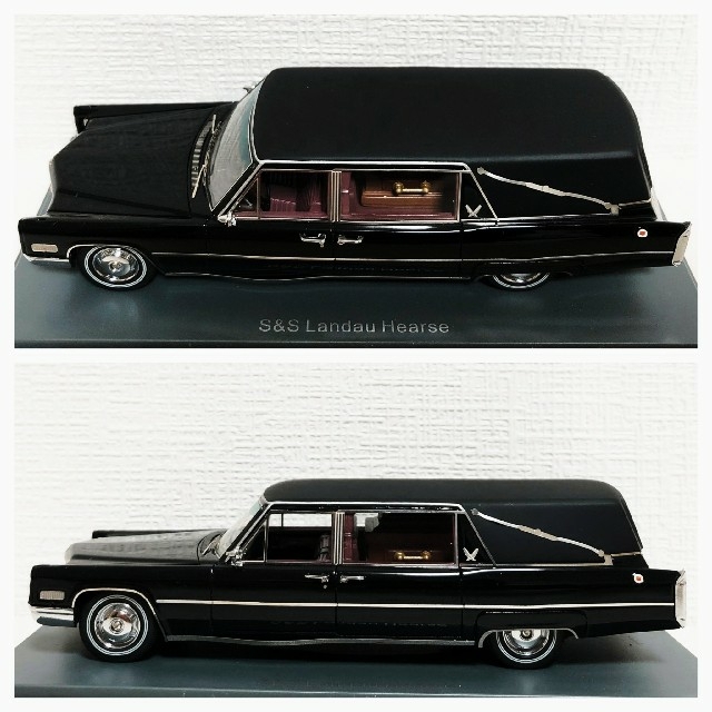 Cadillac(キャデラック)のNEOネオ/'66 Cadillacキャデ S&S Hearseハース 1/43 エンタメ/ホビーのおもちゃ/ぬいぐるみ(ミニカー)の商品写真