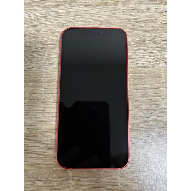 iPhone(アイフォーン)のiPhone12mini 128GB レッド/赤 スマホ/家電/カメラのスマートフォン/携帯電話(スマートフォン本体)の商品写真