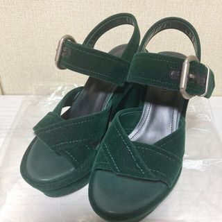 マウジー(moussy)のmoussy 厚底サンダル(サンダル)