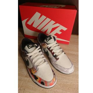 ナイキ(NIKE)のNIKE DUNK LOW SE SAIL MULTI CAMO(スニーカー)