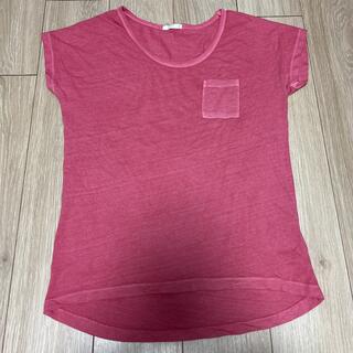 ジーユー(GU)のGU ジーユー　Tシャツ　Mサイズ　ピンク(Tシャツ(半袖/袖なし))