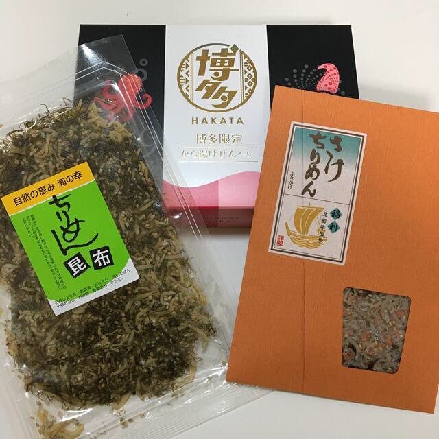 専用【海の幸】ふりかけとお煎餅セット 食品/飲料/酒の加工食品(乾物)の商品写真