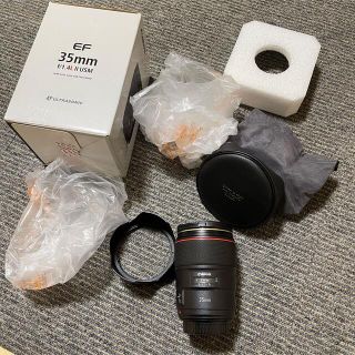 キヤノン(Canon)の極美品 Canon ef35mm f1.4L ii usm(レンズ(ズーム))