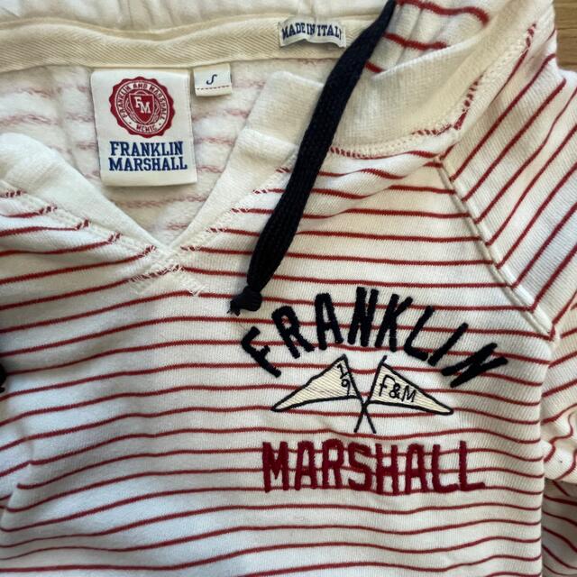 FRANKLIN&MARSHALL(フランクリンアンドマーシャル)の新品・未使用　フランクリン&マーシャル　パーカー　レディース　Ｓサイズ レディースのトップス(パーカー)の商品写真