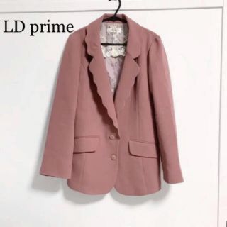 エルディープライム(LD prime)のLD prime スカラップ テーラードジャケット バックリボン(テーラードジャケット)