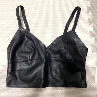 ザラ(ZARA)の★ZARA レザー風ビスチェ★(その他)