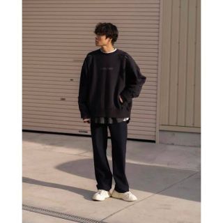 コモリ(COMOLI)のstein 21SS OVERSIZED LAYERED SWEAT LS(スウェット)