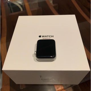 アップルウォッチ(Apple Watch)のアップルウォッチ3 42mm GPS+cellularモデル(腕時計(デジタル))