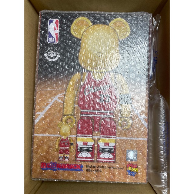 MEDICOM TOY(メディコムトイ)のBE@RBRICK Jordan ROOKIE JERSEY 100％&400％ エンタメ/ホビーのフィギュア(その他)の商品写真