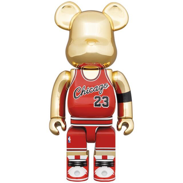 MEDICOM TOY(メディコムトイ)のBE@RBRICK Jordan ROOKIE JERSEY 100％&400％ エンタメ/ホビーのフィギュア(その他)の商品写真