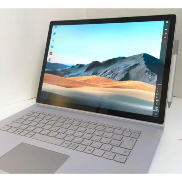 【70％OFF】 【中古品】 SurfaceBook3 15inch SLZ-00018 ノートPC