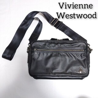 ヴィヴィアンウエストウッド(Vivienne Westwood)のvivienne westwood MAN オーブ ショルダー バッグ 黒(ショルダーバッグ)