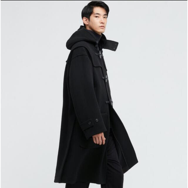 UNIQLO(ユニクロ)のプラスj ユニクロ　ウールオーバーサイズダッフルコート メンズのジャケット/アウター(ダッフルコート)の商品写真