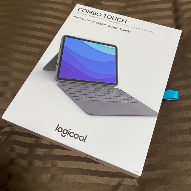 ロジクール Combo Touch iPad Pro11 ik1176GRAスマホアクセサリー