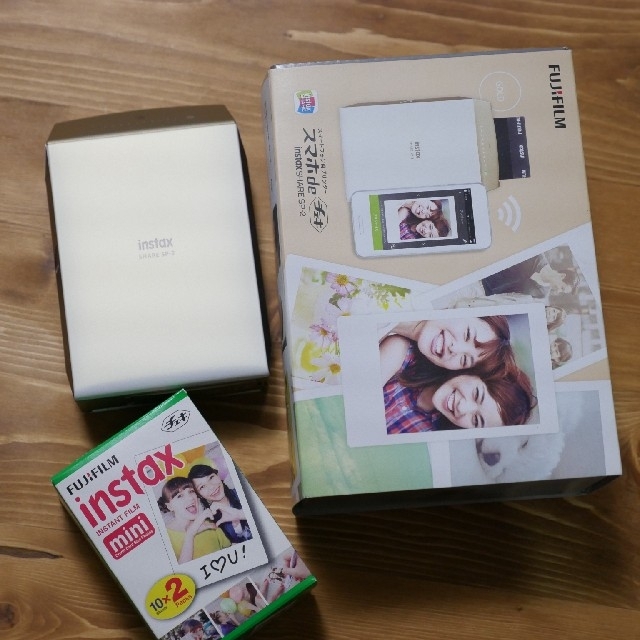 富士フイルム(フジフイルム)のinstax SHARE SP-2 FUJIFILM スマホdeチェキ スマホ/家電/カメラのスマホアクセサリー(その他)の商品写真