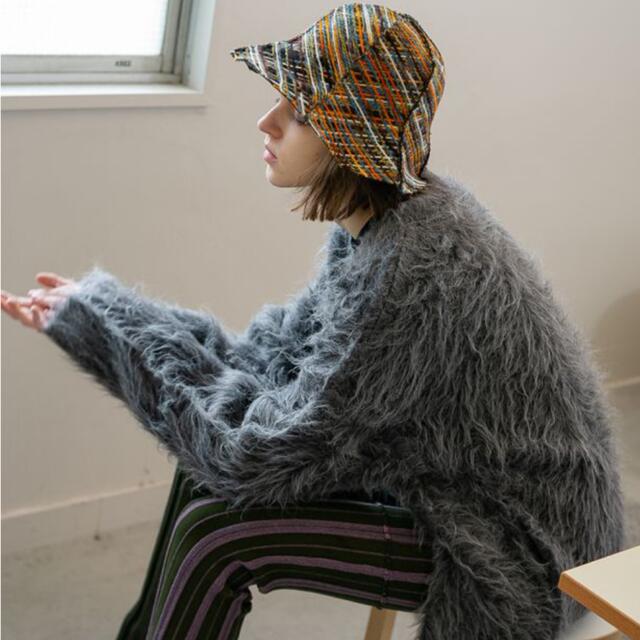 PERVERZE Crossed Yarn Hat / Mix - ハット