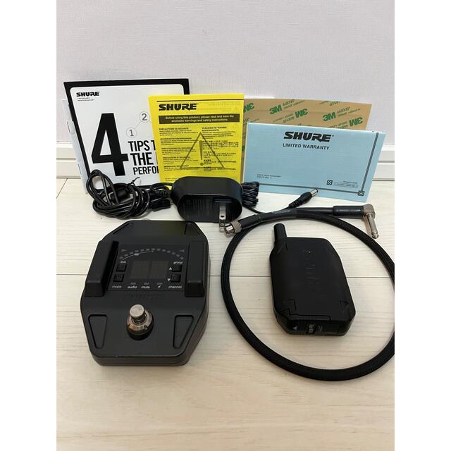 SHURE GLXD16 ギター ベース ワイヤレス ペダル型 チューナー