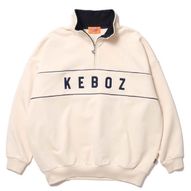 KEBOZ 2TONE HALF ZIP SWEAT PULLOVER メンズのトップス(スウェット)の商品写真