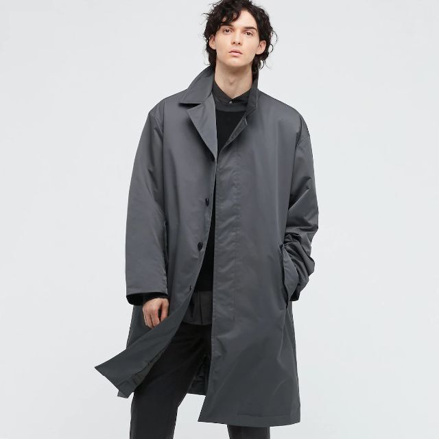 UNIQLO(ユニクロ)の【新品未使用‼️】UNIQLO +J　パデッドオーバーサイズステンカラーコート メンズのジャケット/アウター(ステンカラーコート)の商品写真